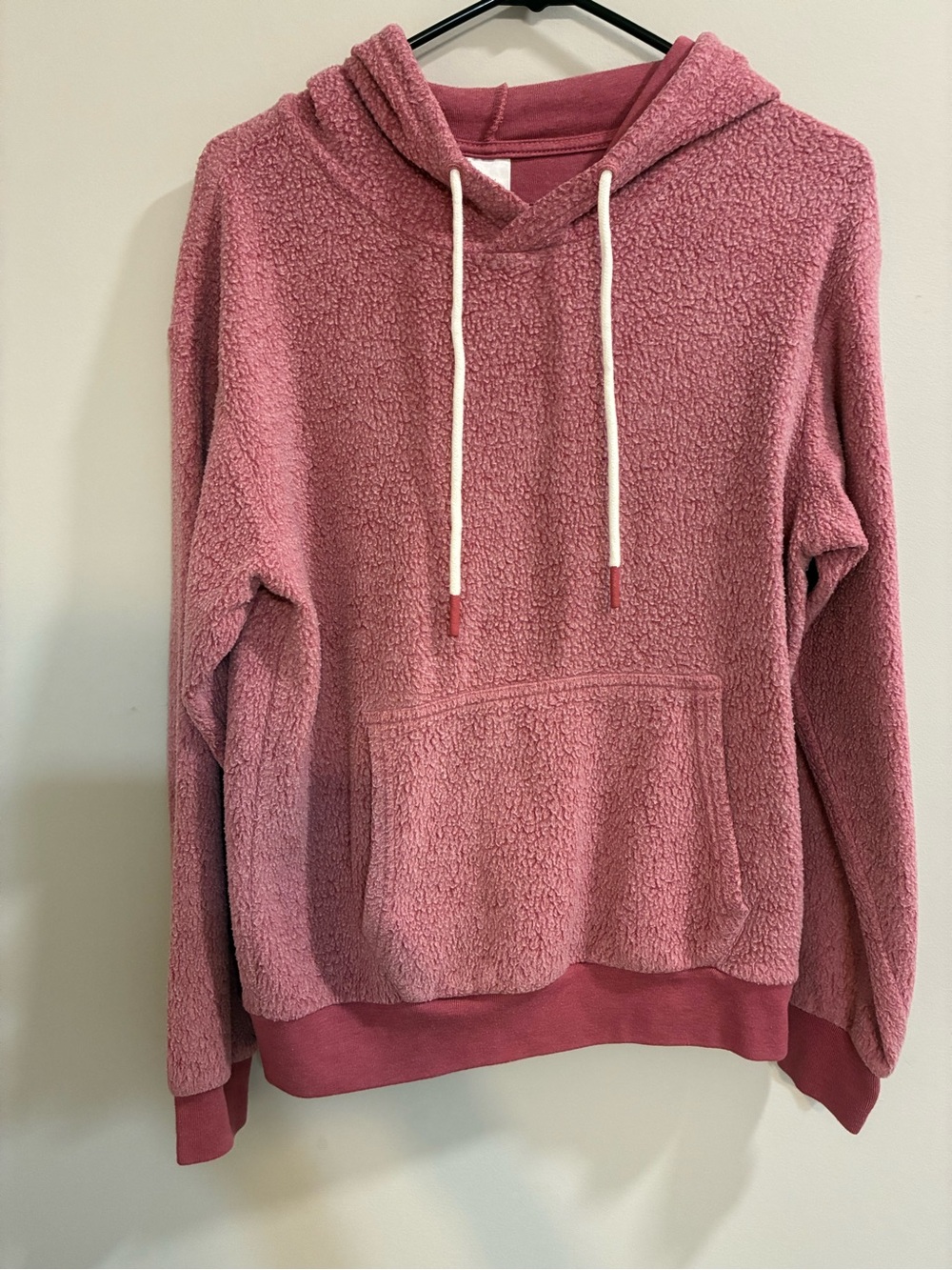 Member’s Mark Cozy Women's Pink Sherpa Track Jogger Set Size Medium - Picture 2 of 9